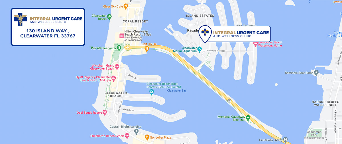 Urgent Care Clearwater Beach, FL directions